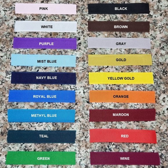 Personalized Graduation Lei 2024 or 2025, Name, and School Red & Black (B) - Picture 8 of 9